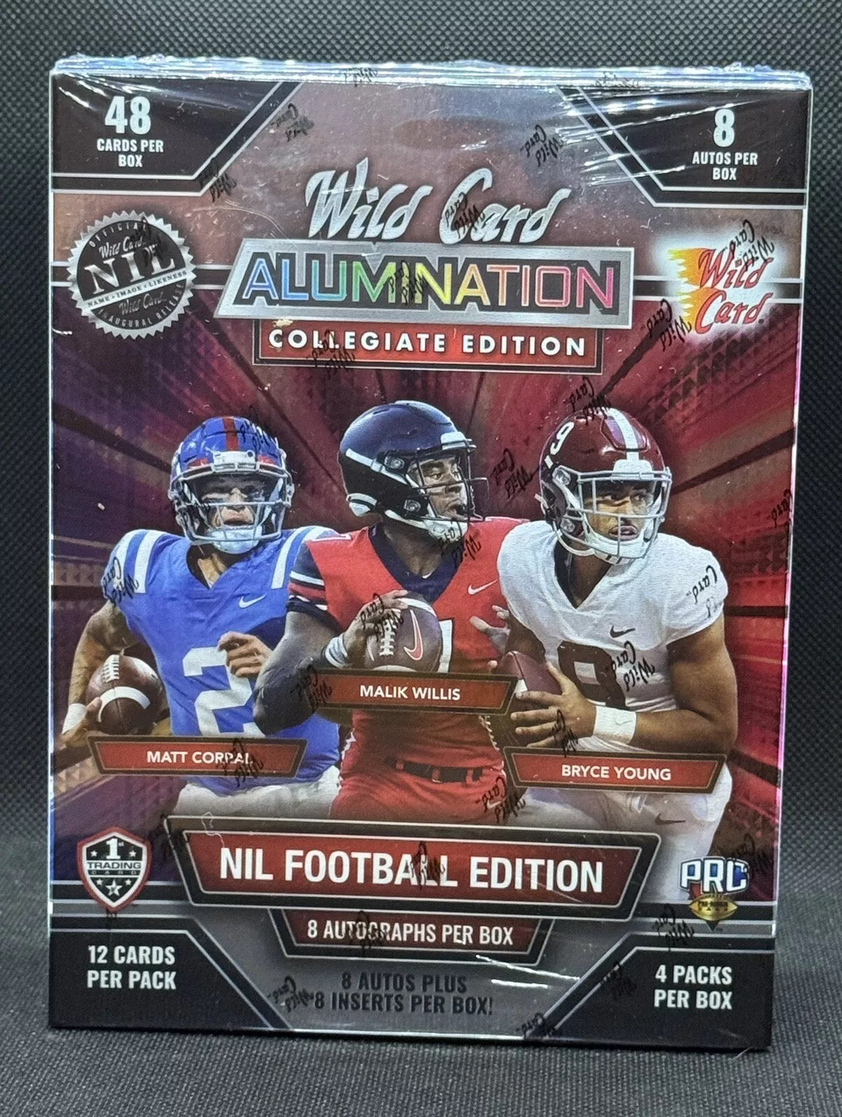 Wild Card 2021 Alumination NIL Football Edition. Collegiate Edition Hobby Box
