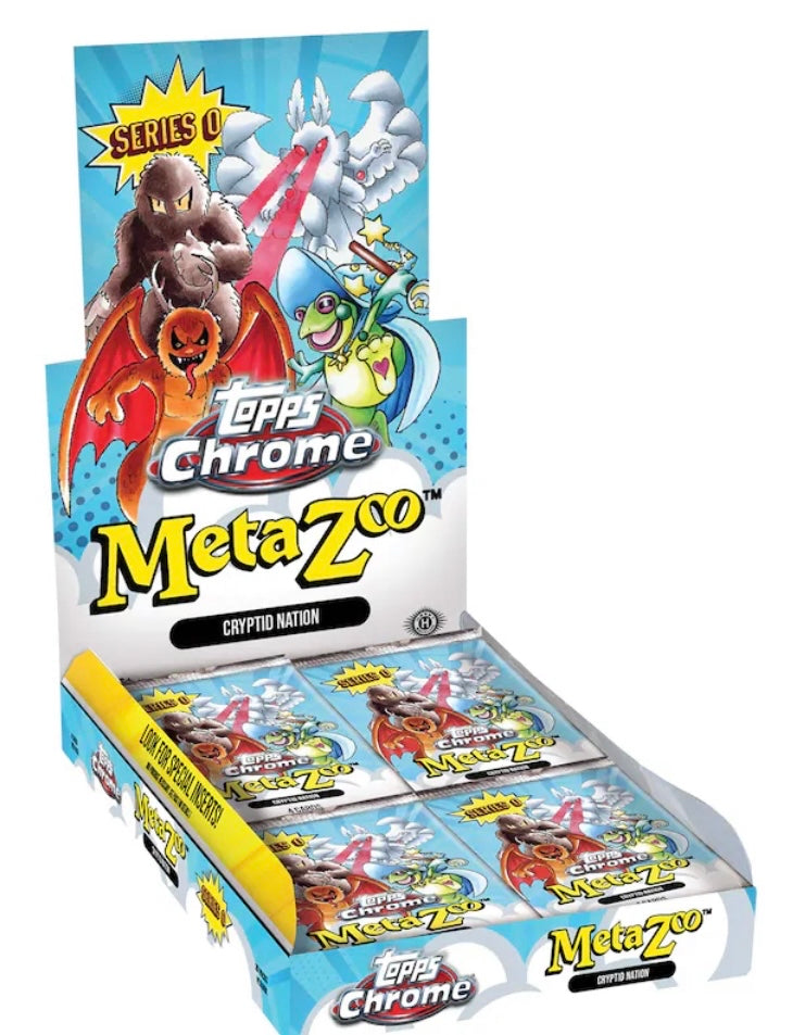 2022 Topps Chrome Metazoo Hobby Box