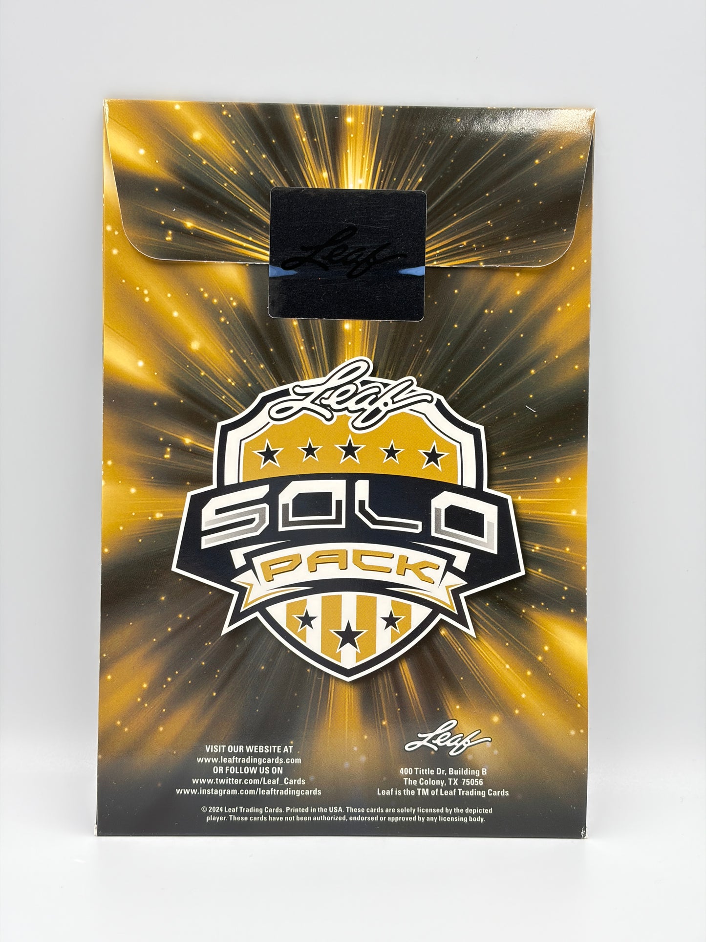 2025 Leaf Football Nation Solo Pack