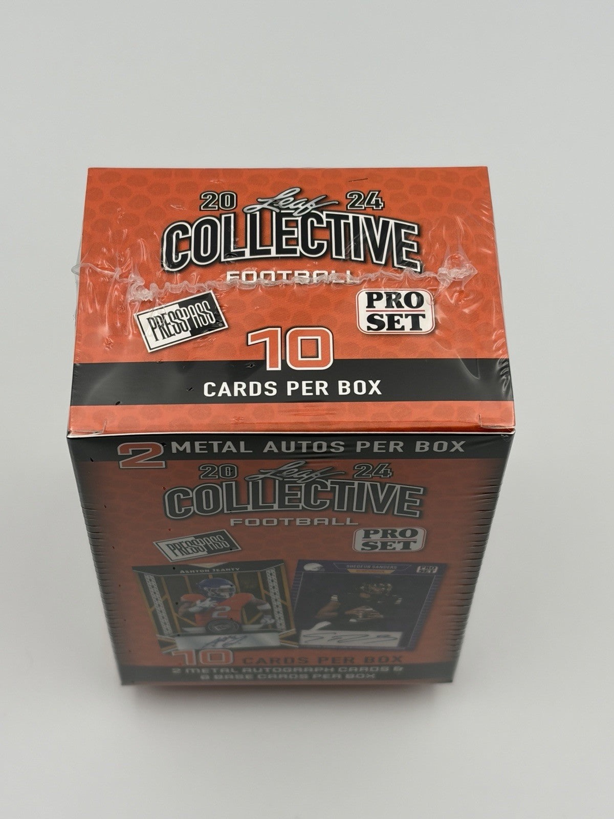 2024 Leaf Collective Football Blaster Box - 2 Autos