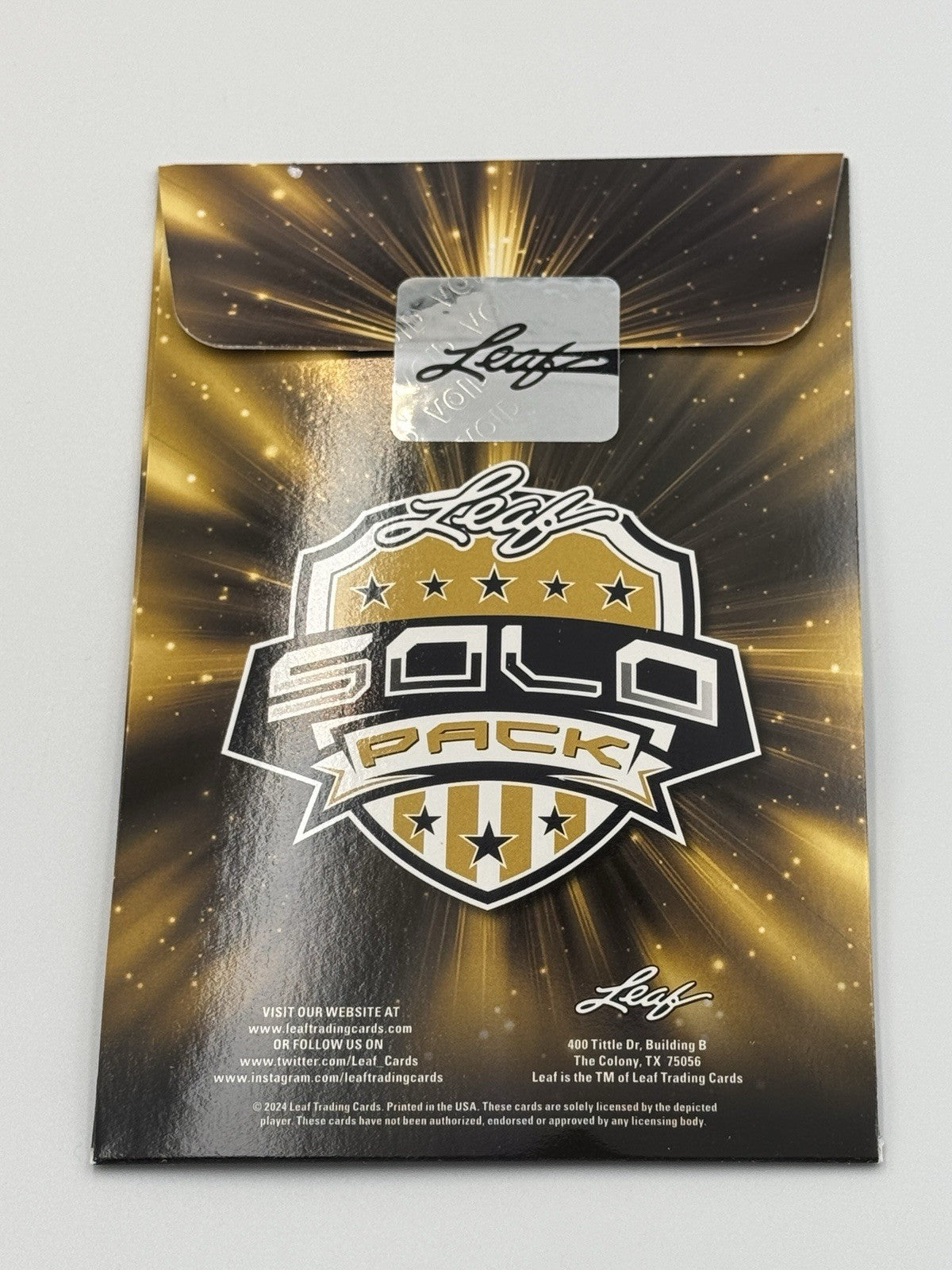 2024 Pro Set Pure Football Solo plus Hobby Pack 1 Auto + 1 base (Lot Of 2)