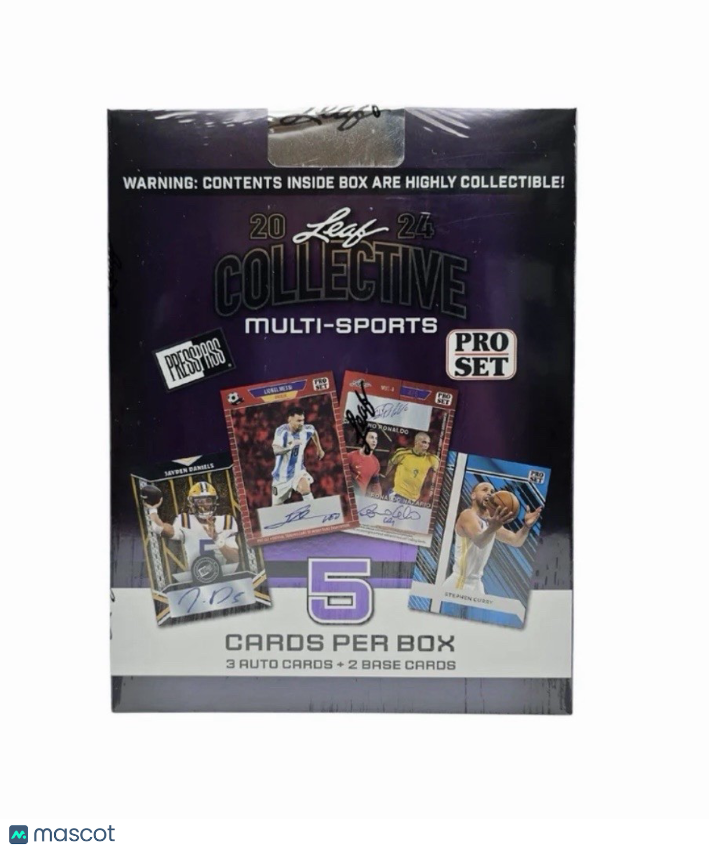 2024 LEAF COLLECTIVE Multi-Sports Hobby 3 AUTOS