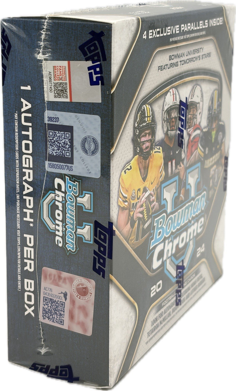 2024 BOWMAN UNIVERSITY CHROME FOOTBALL MEGA BOX