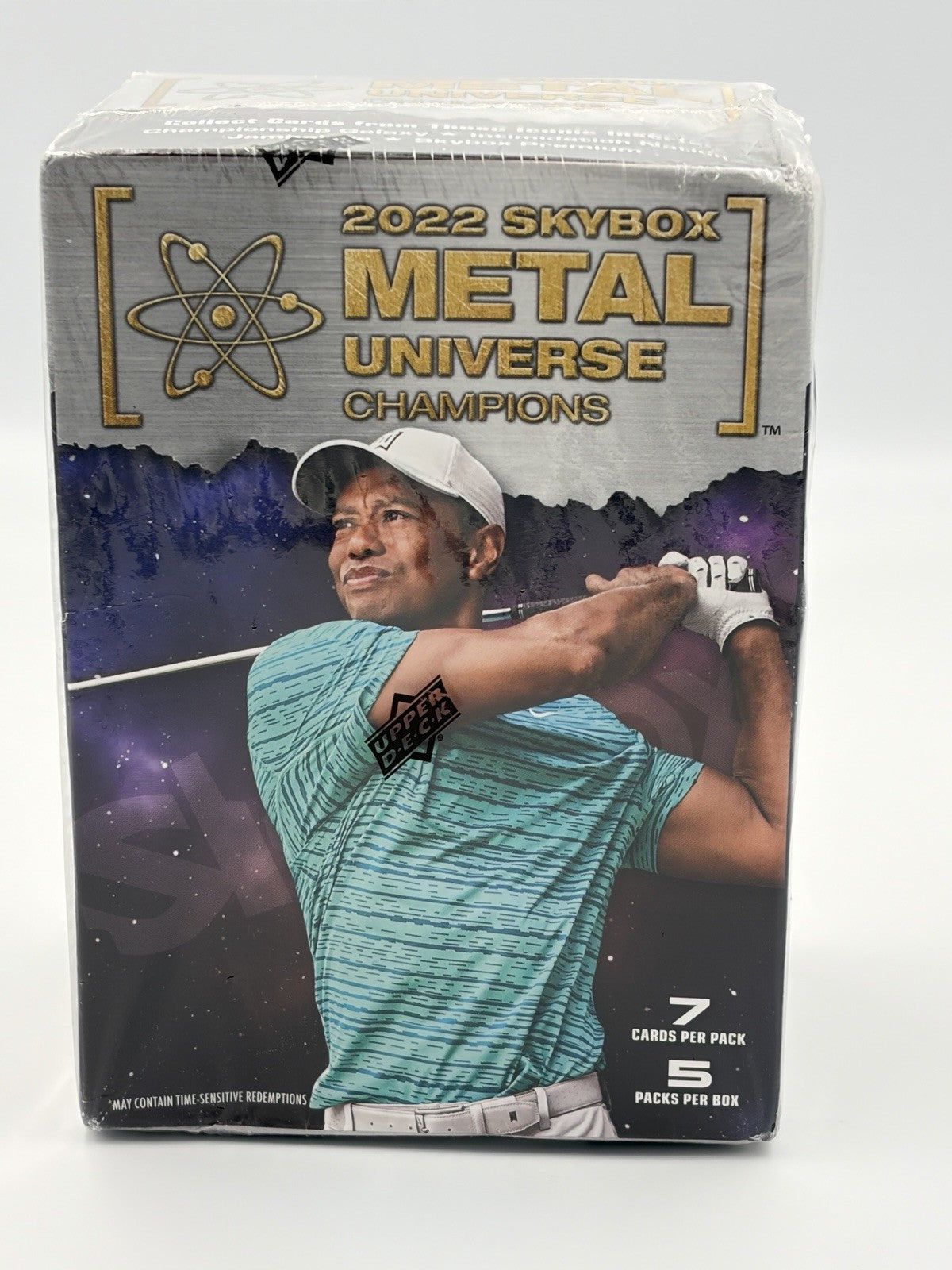 New SkyBox 2022 Metal Universe Champions Blaster Box Sealed