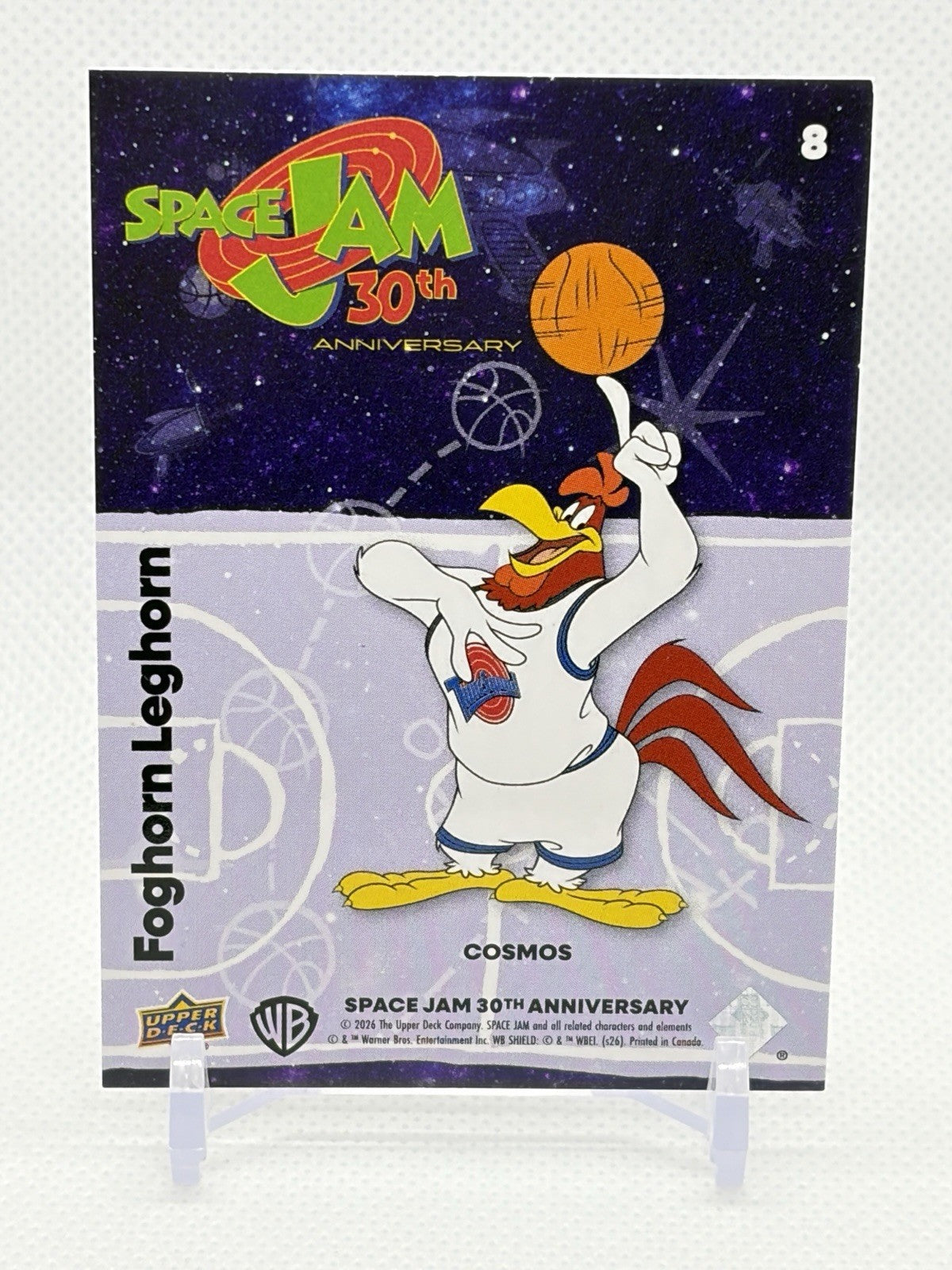 2026 Upper Deck Space Jam 30th Anniversary Foghorn Leghorn #8 Cosmos