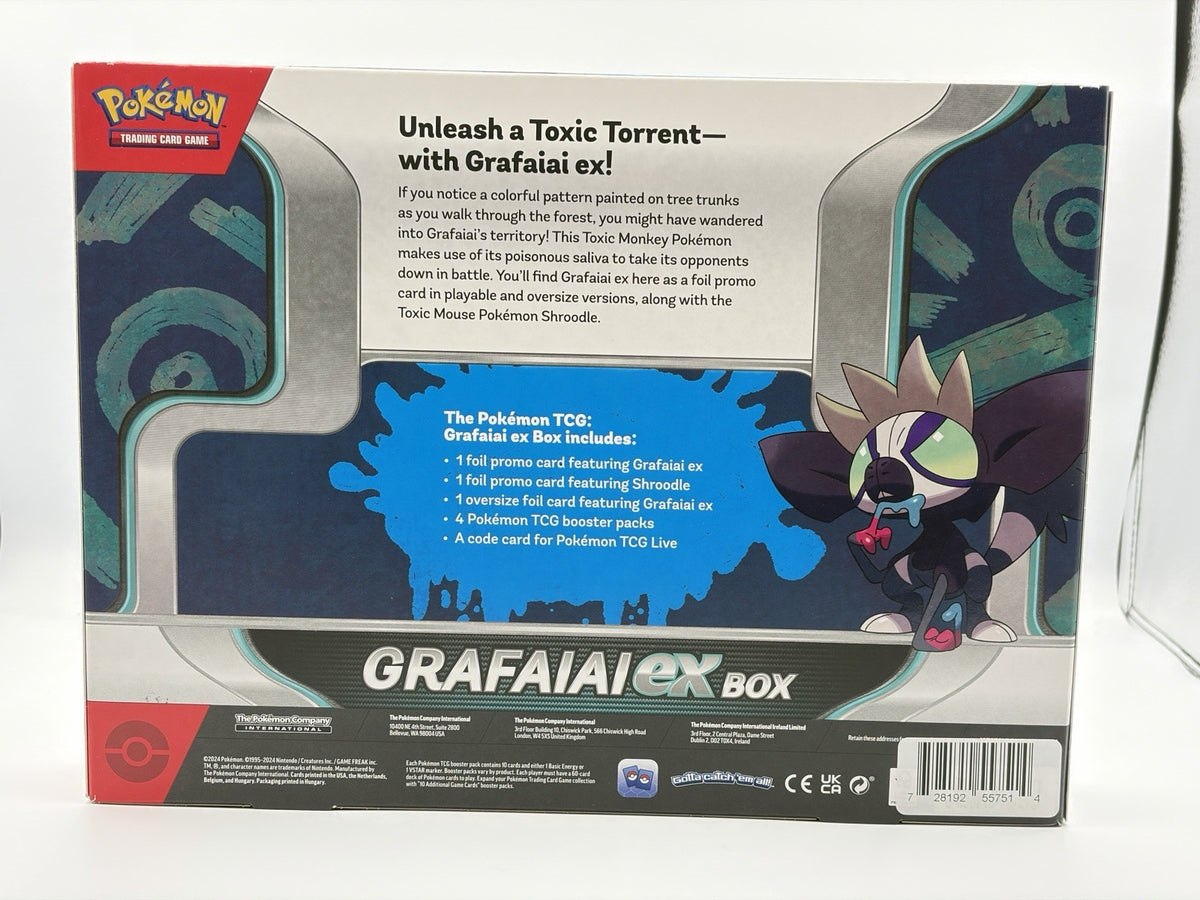 Pokémon Grafaiai Ex Box