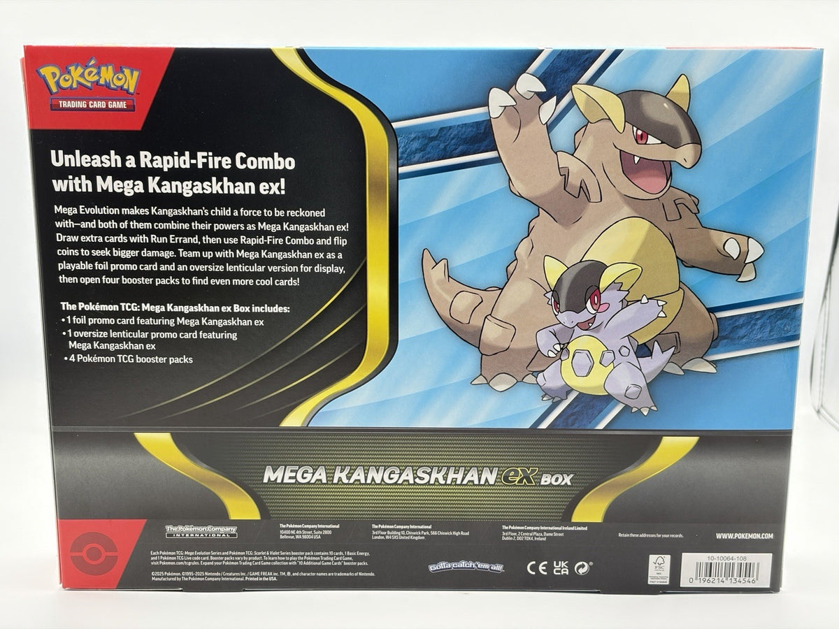 Pokémon Tcg Mega Kangaskhan ex Box
