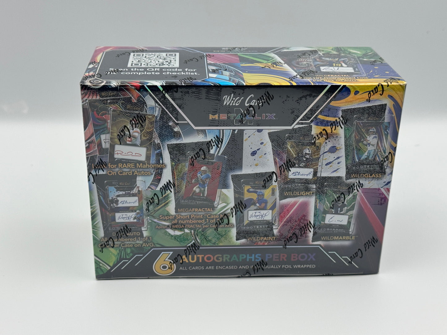 2025 Wild Card Metallix Football Hobby Box