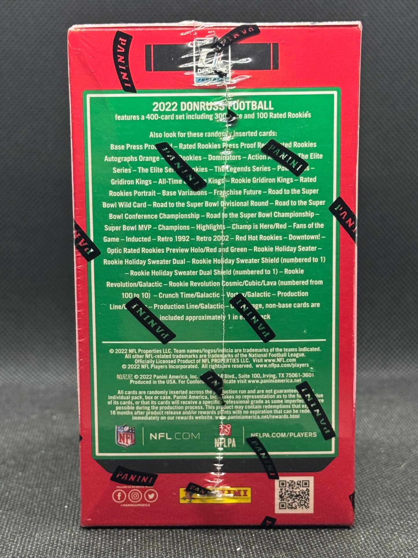 2022 Panini Donruss NFL HOLIDAY Football Blaster Box