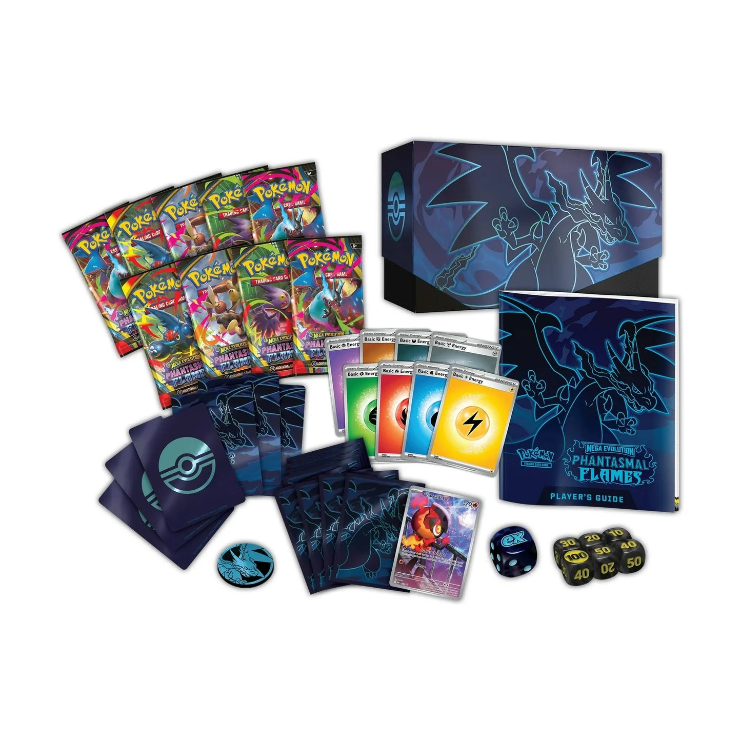 Pokémon - Trading Card Game: Mega Evolution - Phantasmal Flames Elite Trainer Box