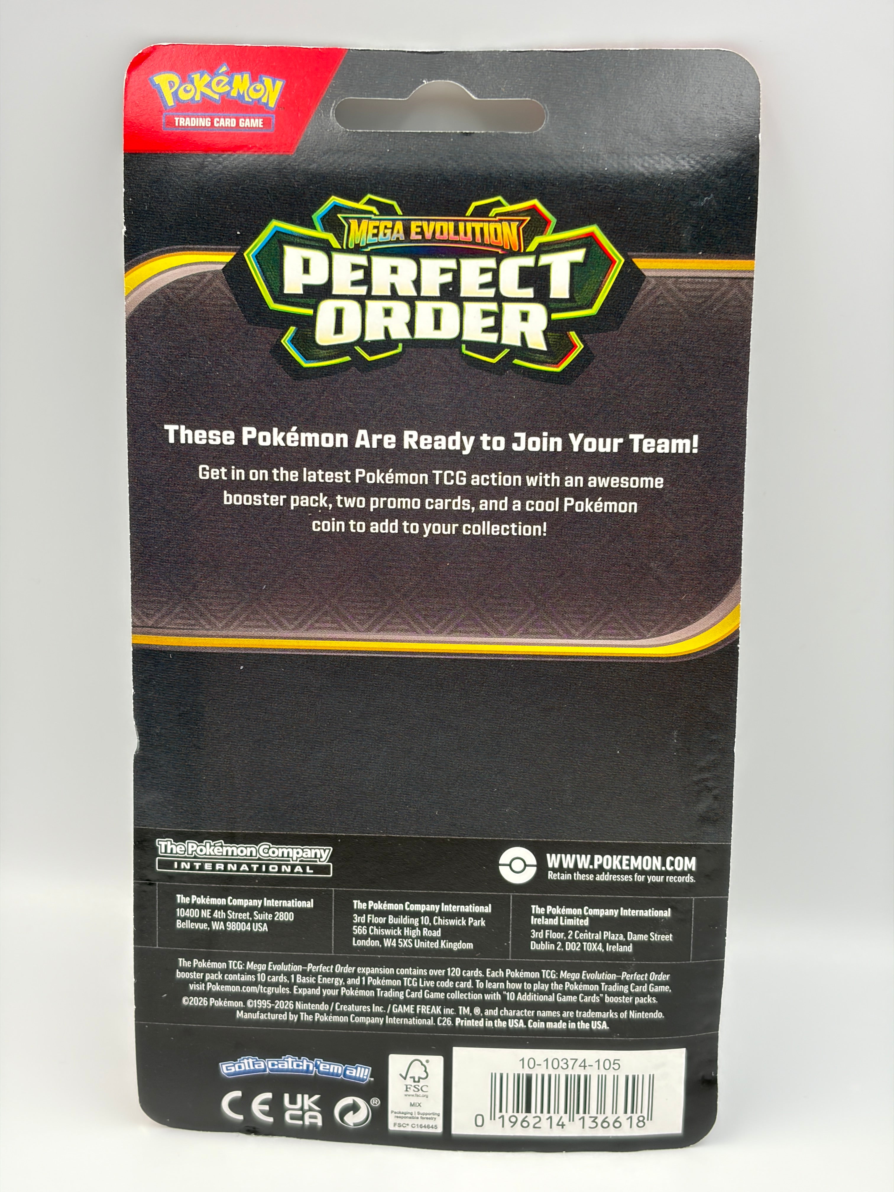 Pokémon Perfect Order Premium Checklane Blister [Steelix Line