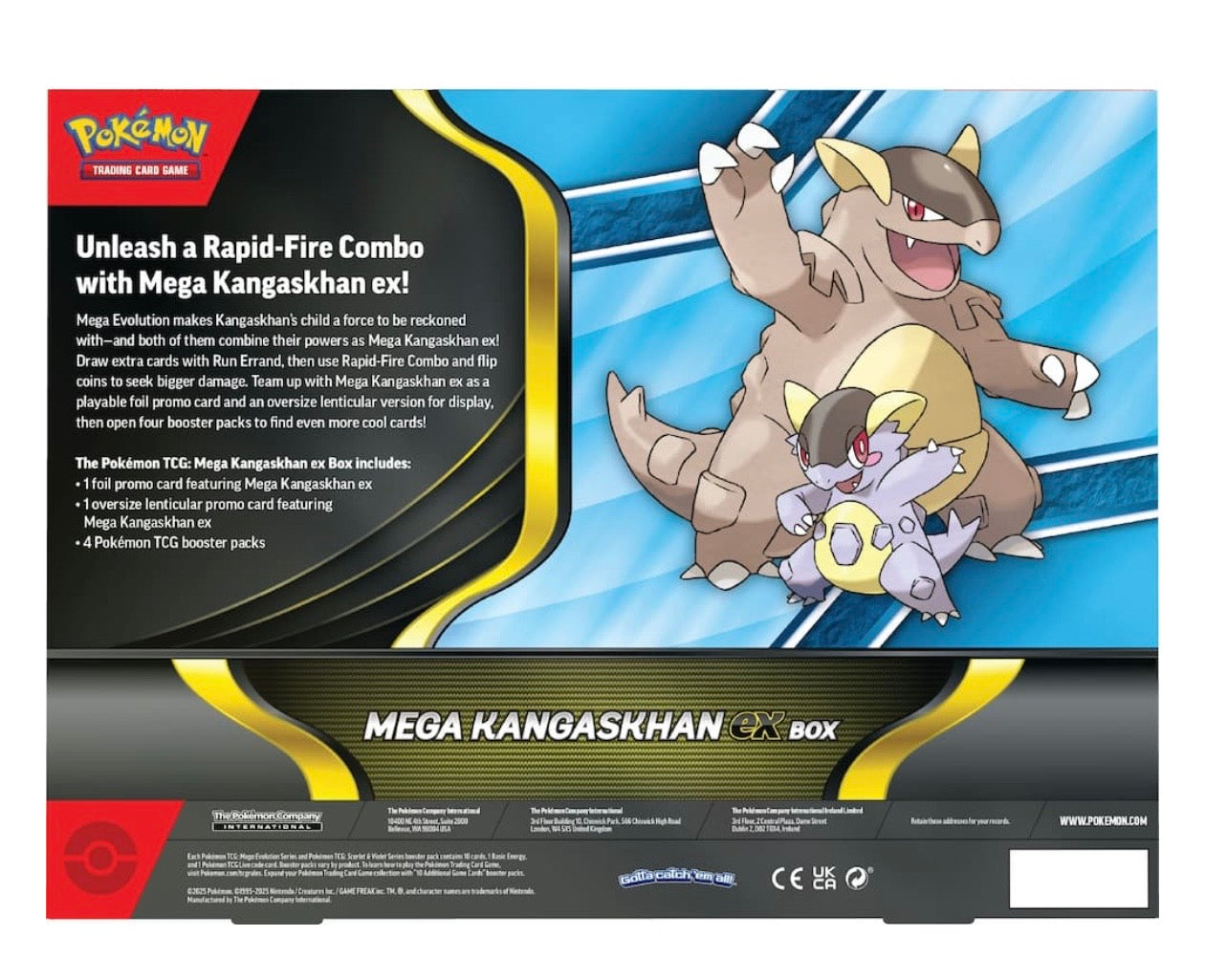 Pokémon TCG: Mega Kangaskhan ex Box