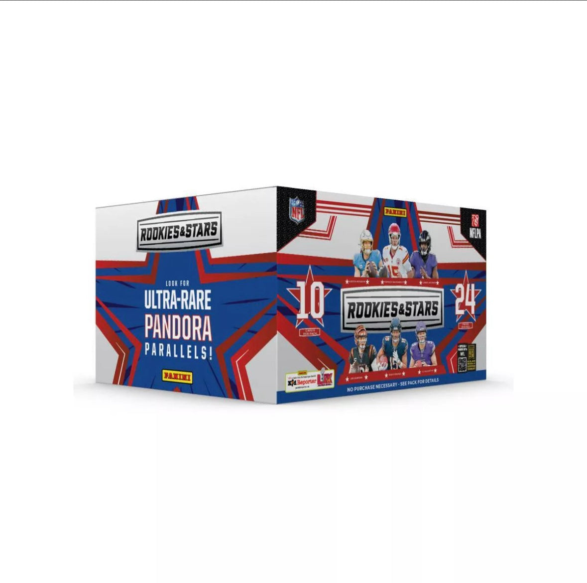 2024 PANINI ROOKIES & STARS FOOTBALL RETAIL BOX