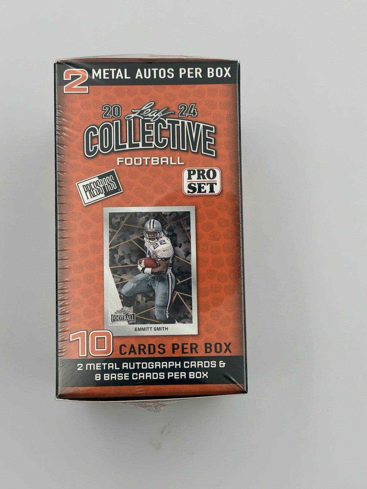 2024 Leaf Collective Football Blaster Box - 2 Autos