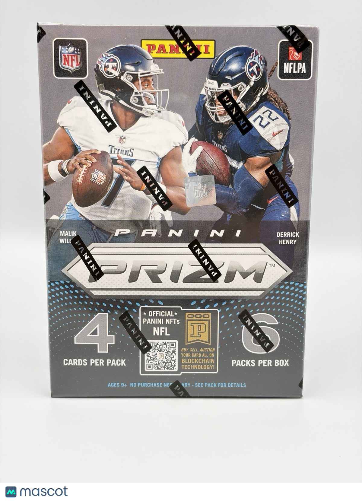 2022 Panini Prizm Football Blaster Box (Exclusive Green & Light Blue Prizm!)