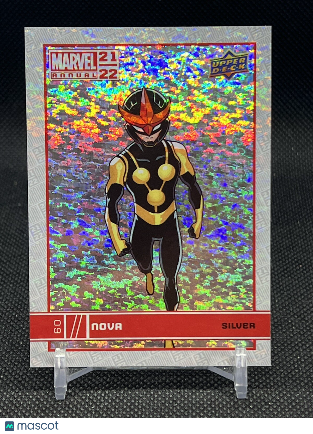 2021-22 Upper Deck Marvel Annual Nova #60 SILVER SPARKLE