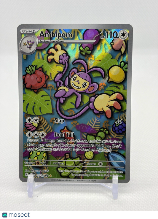 Ambipom Illustration Rare ME02: Phantasmal Flames 107/094
