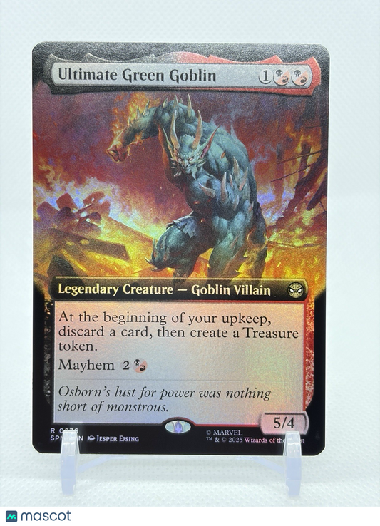 MTG Ultimate Green Goblin 0276 Foil (Extended Art) Marvel's Spider-Man