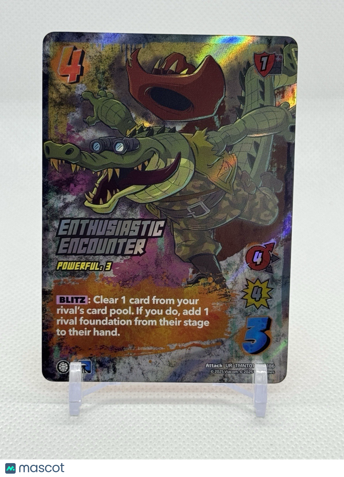 UVS  Enthusiastic Encounter - Foil Teenage Mutant Ninja Turtles Universus