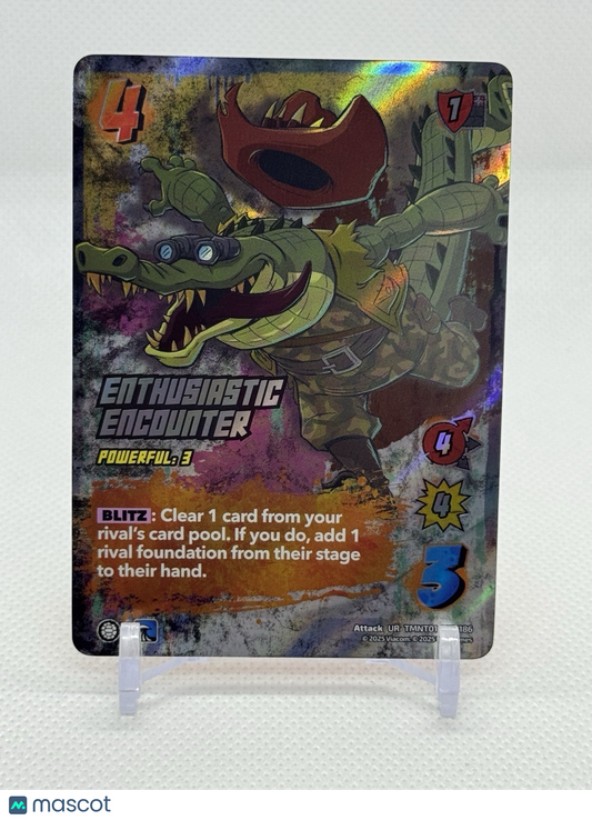 UVS  Enthusiastic Encounter - Foil Teenage Mutant Ninja Turtles Universus