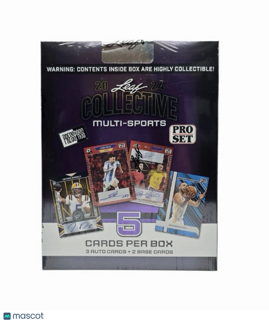 2024 LEAF COLLECTIVE Multi-Sports Hobby 3 AUTOS