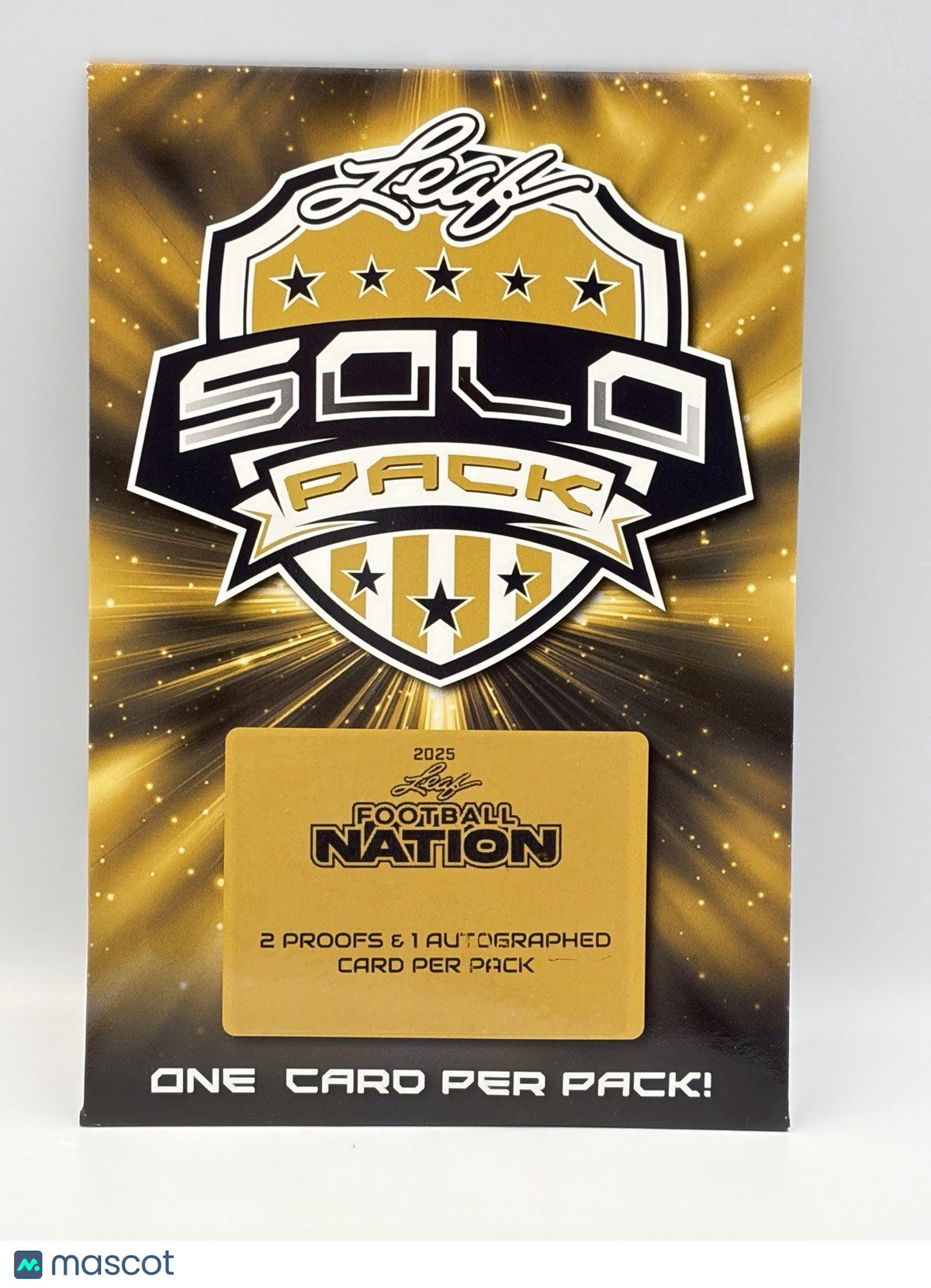 2025 Leaf Football Nation Factory Sealed Solo Pack