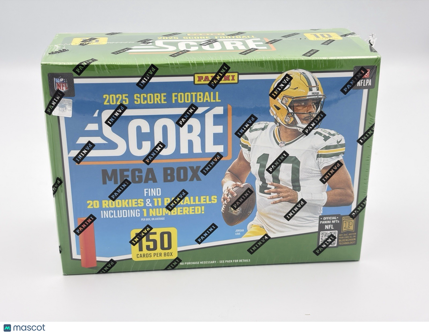 2025 Panini Score Football Mega Box (Factory Sealed) 150 NFL Trading Cards