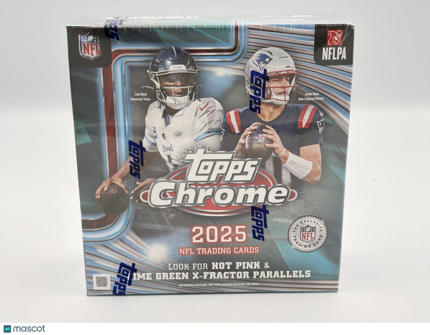 2025 Topps Chrome Football Mega Box Sealed NFL