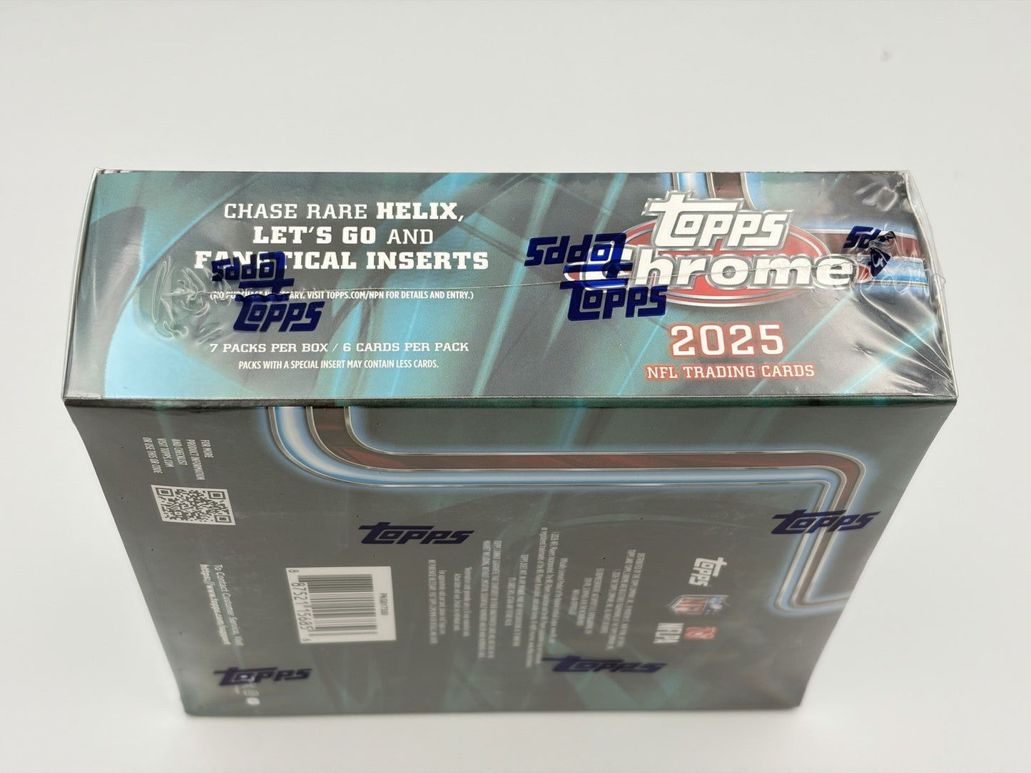 2025 Topps Chrome Football Mega Box Sealed NFL