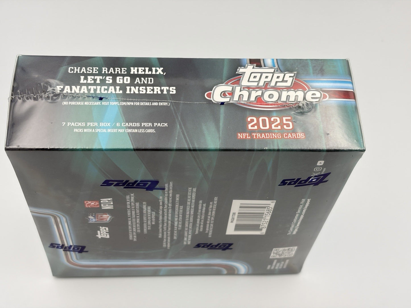 2025 Topps Chrome Football Mega Box Sealed NFL