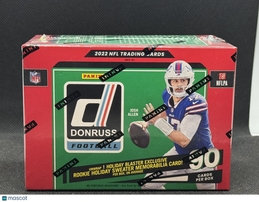 2022 Panini Donruss NFL HOLIDAY Football Blaster Box