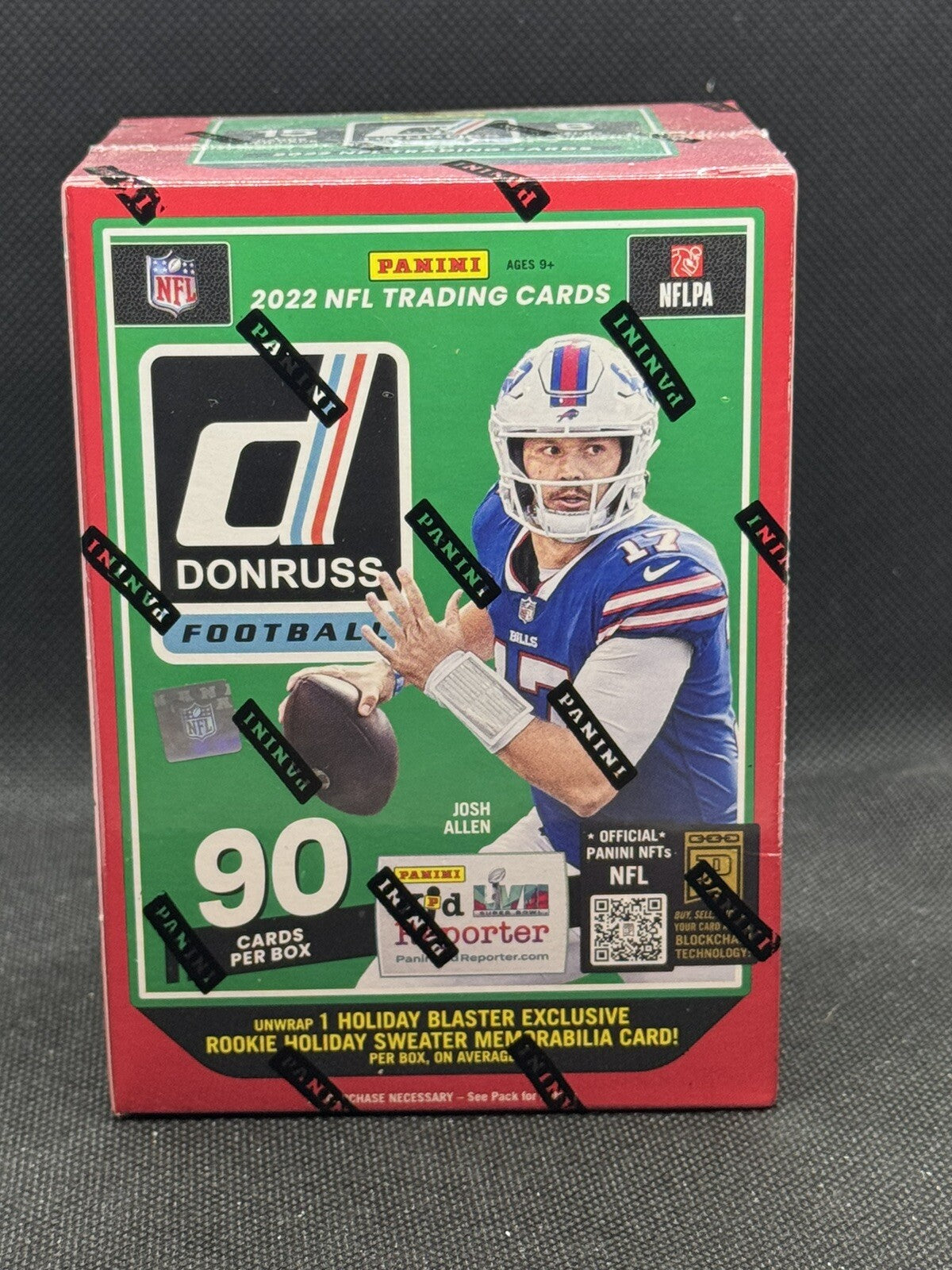 2022 Panini Donruss NFL HOLIDAY Football Blaster Box