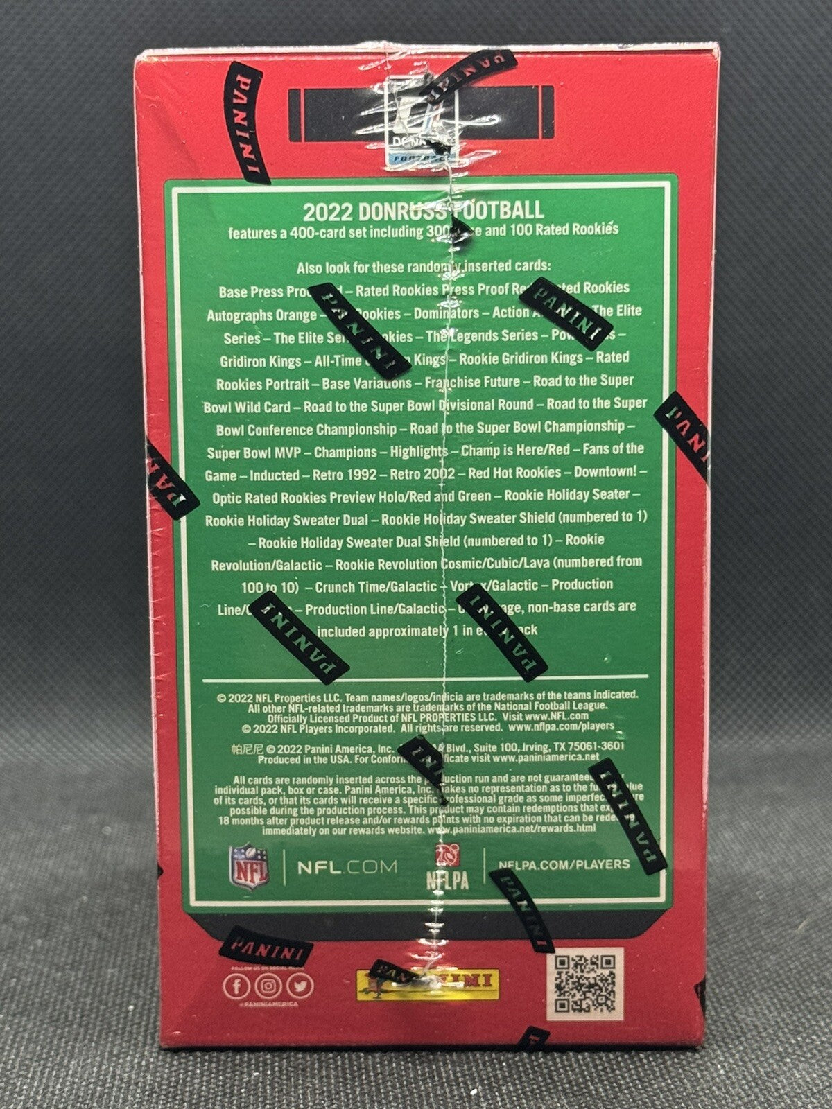 2022 Panini Donruss NFL HOLIDAY Football Blaster Box