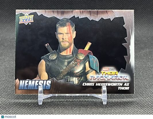 2022 Upper Deck Marvel Allure Nemesis Chris Hemsworth As Thor Insert #N-5