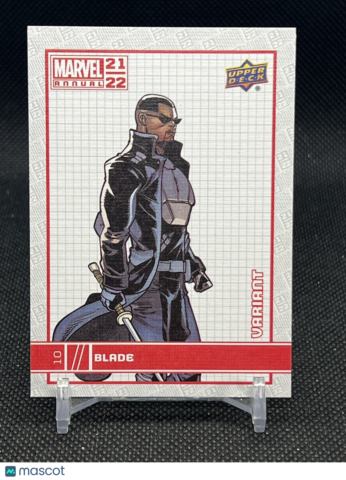 21-22 UD Marvel Annual BLADE - CANVAS VARIANT #10