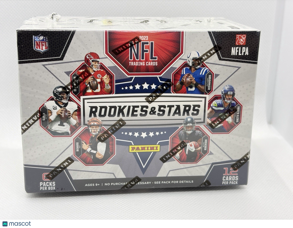 2023 Rookies and Stars Football Sealed Blaster Box