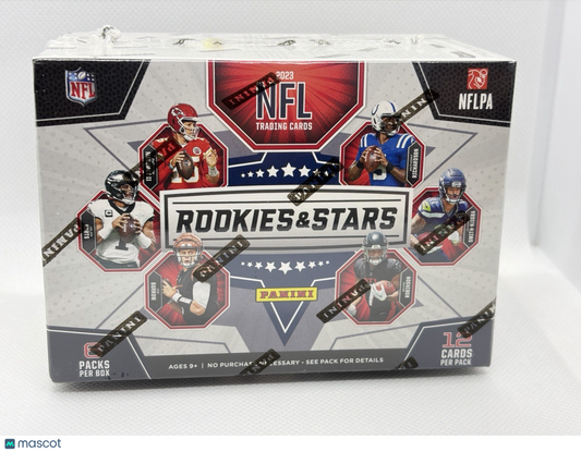 2023 Rookies and Stars Football Sealed Blaster Box