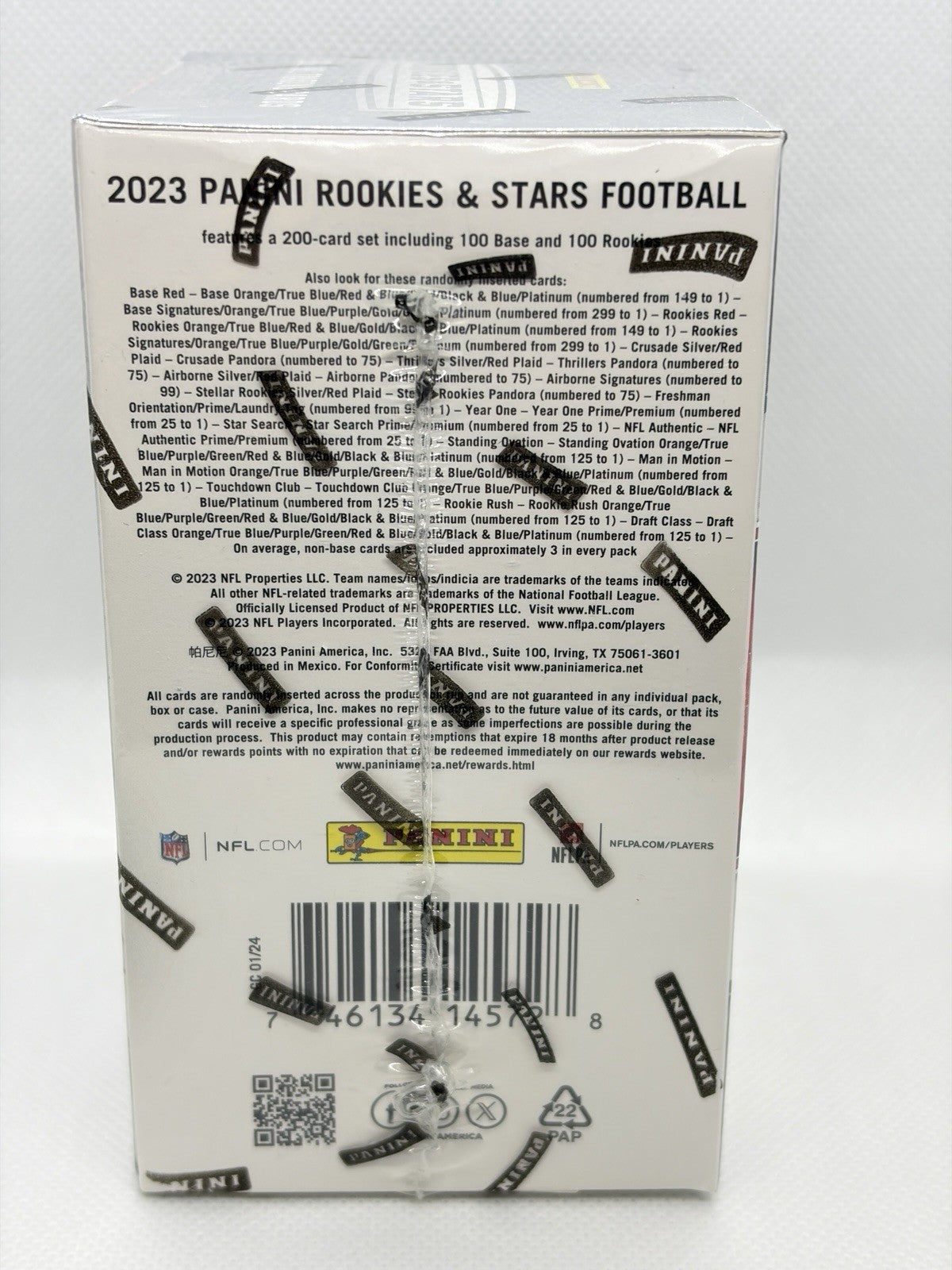 2023 Rookies and Stars Football Sealed Blaster Box