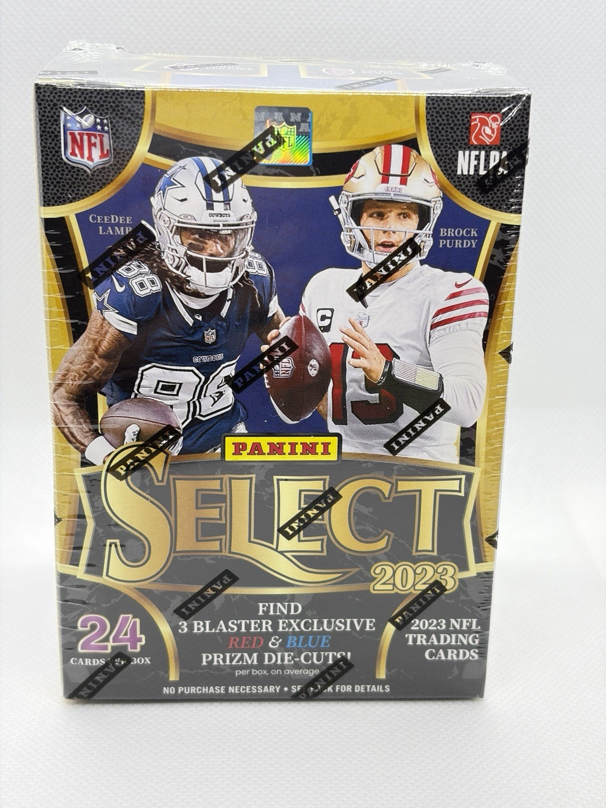 2023 Panini Select Football NFL Blaster Box ( RED & BLUE PRIZMS )