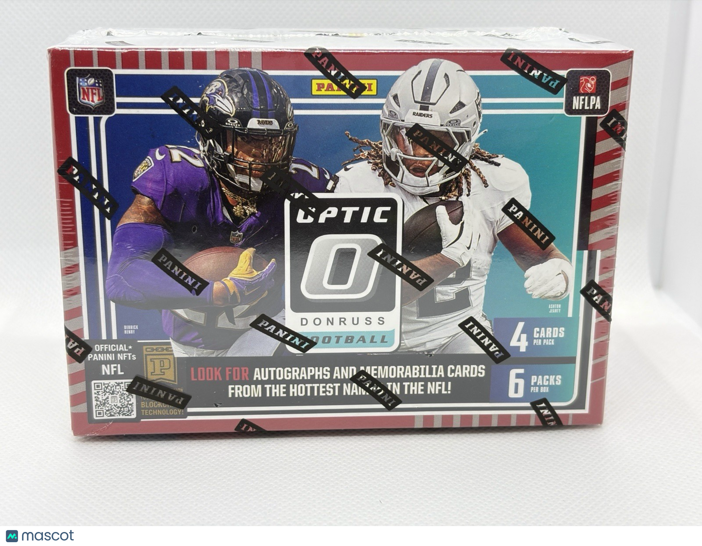 2025 Panini Donruss Optic NFL Football Factory Sealed Red Blaster New Target