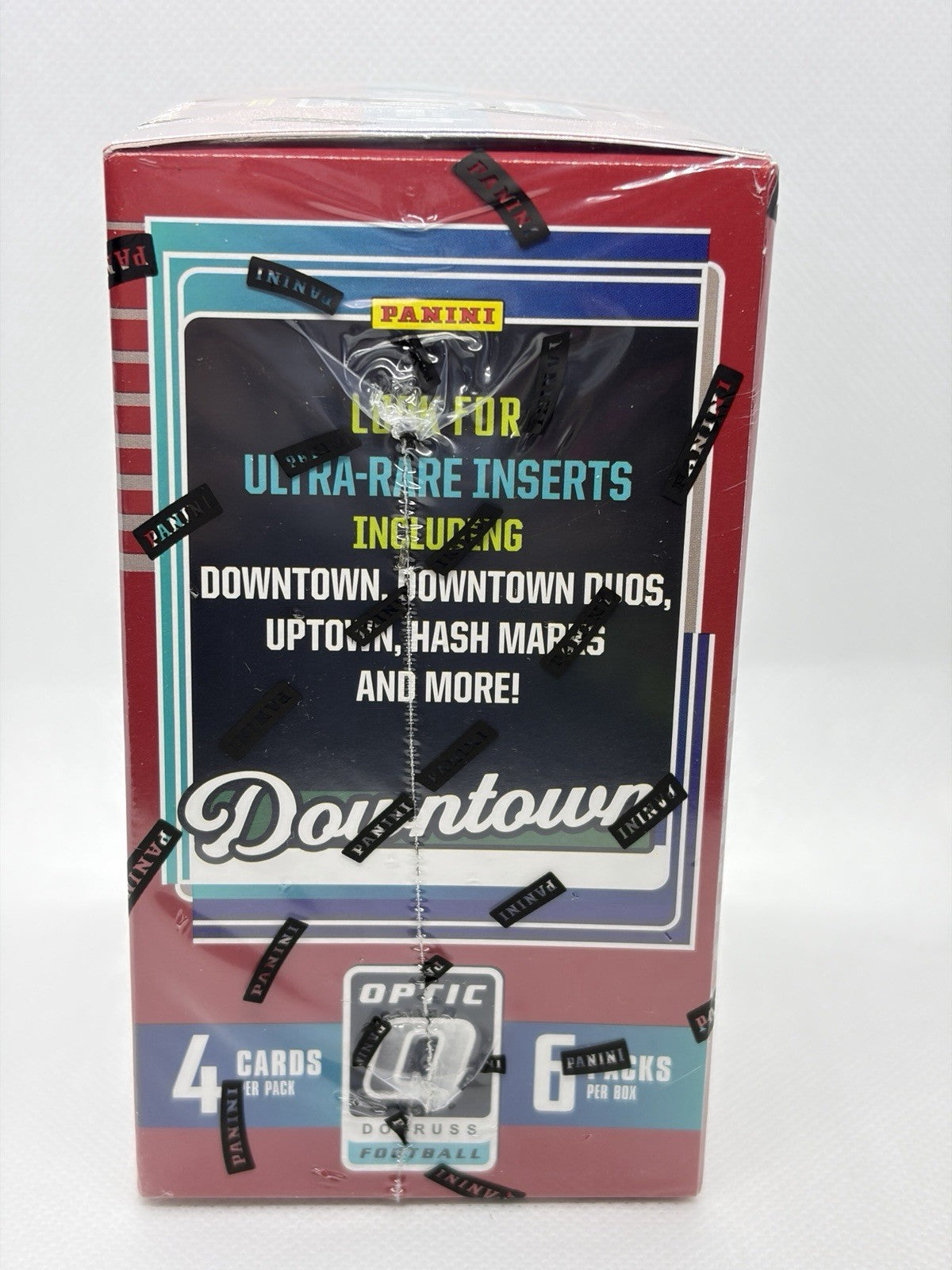 2025 Panini Donruss Optic NFL Football Factory Sealed Red Blaster New Target