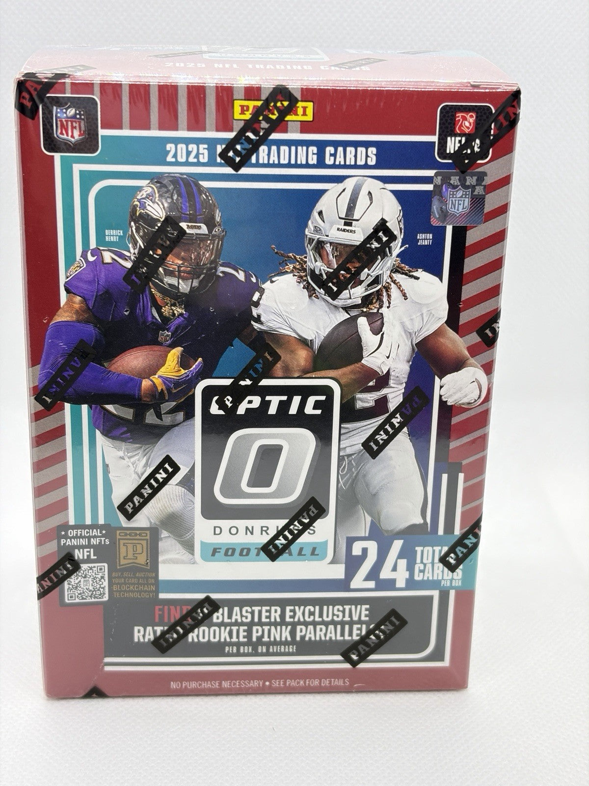 2025 Panini Donruss Optic NFL Football Factory Sealed Red Blaster New Target