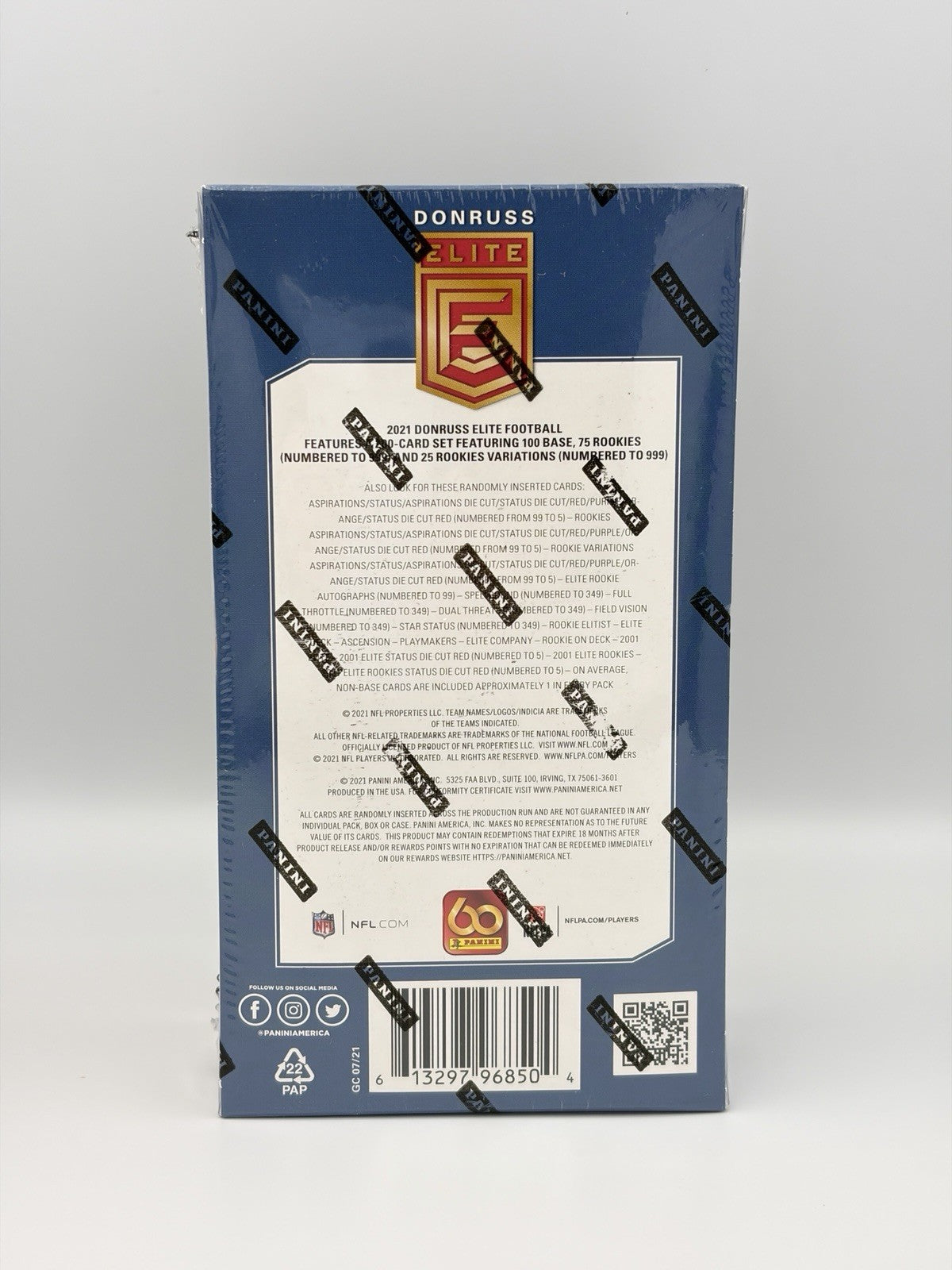 2021 Panini Elite Football Tmall Box