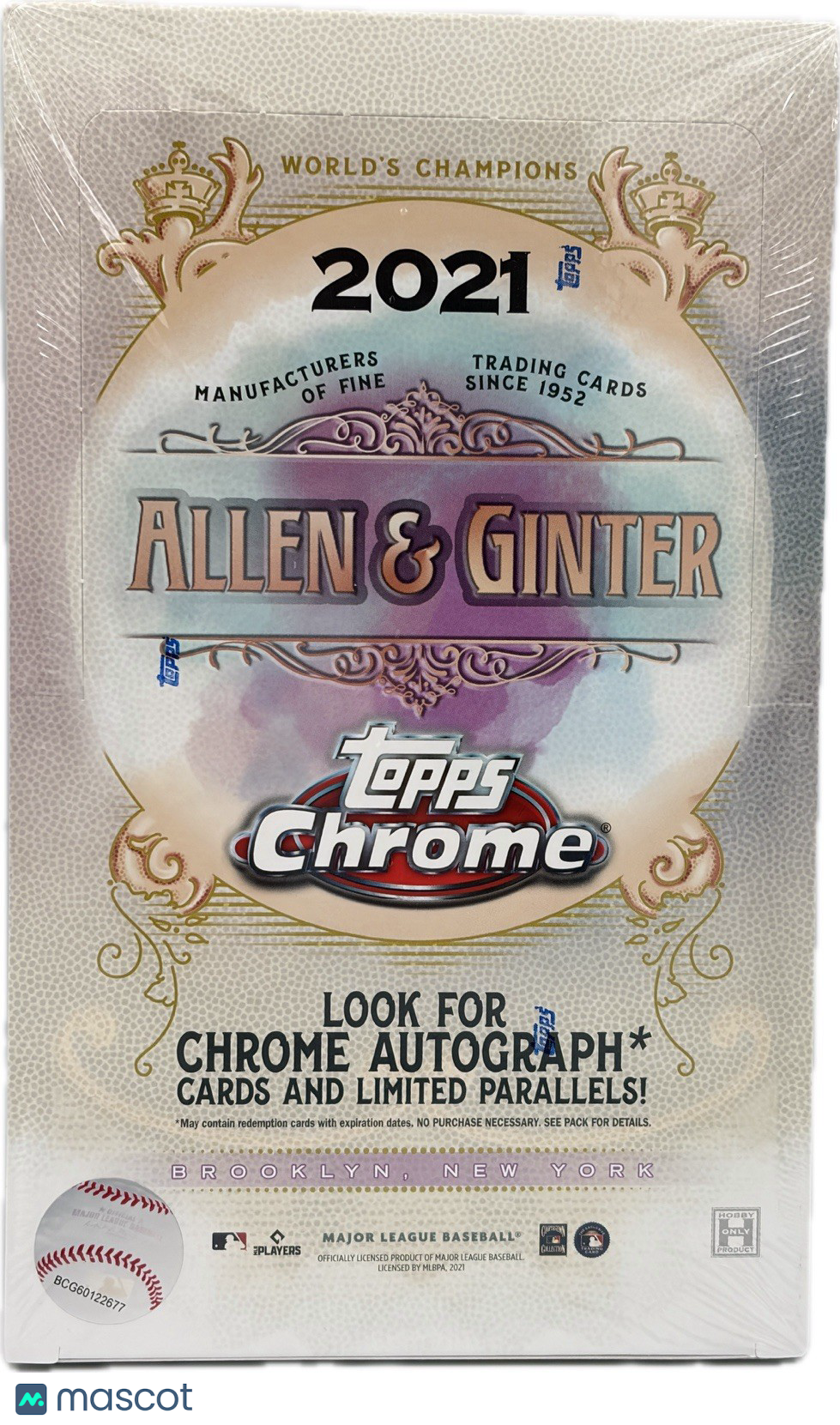 2021 Topps Allen & Ginter Chrome Baseball Hobby Box