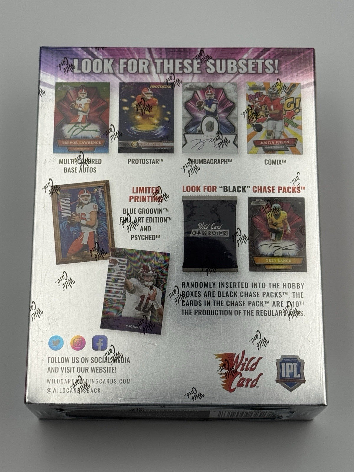 2021 Wild Card Alumination All Rookie Football Edition Hobby Box