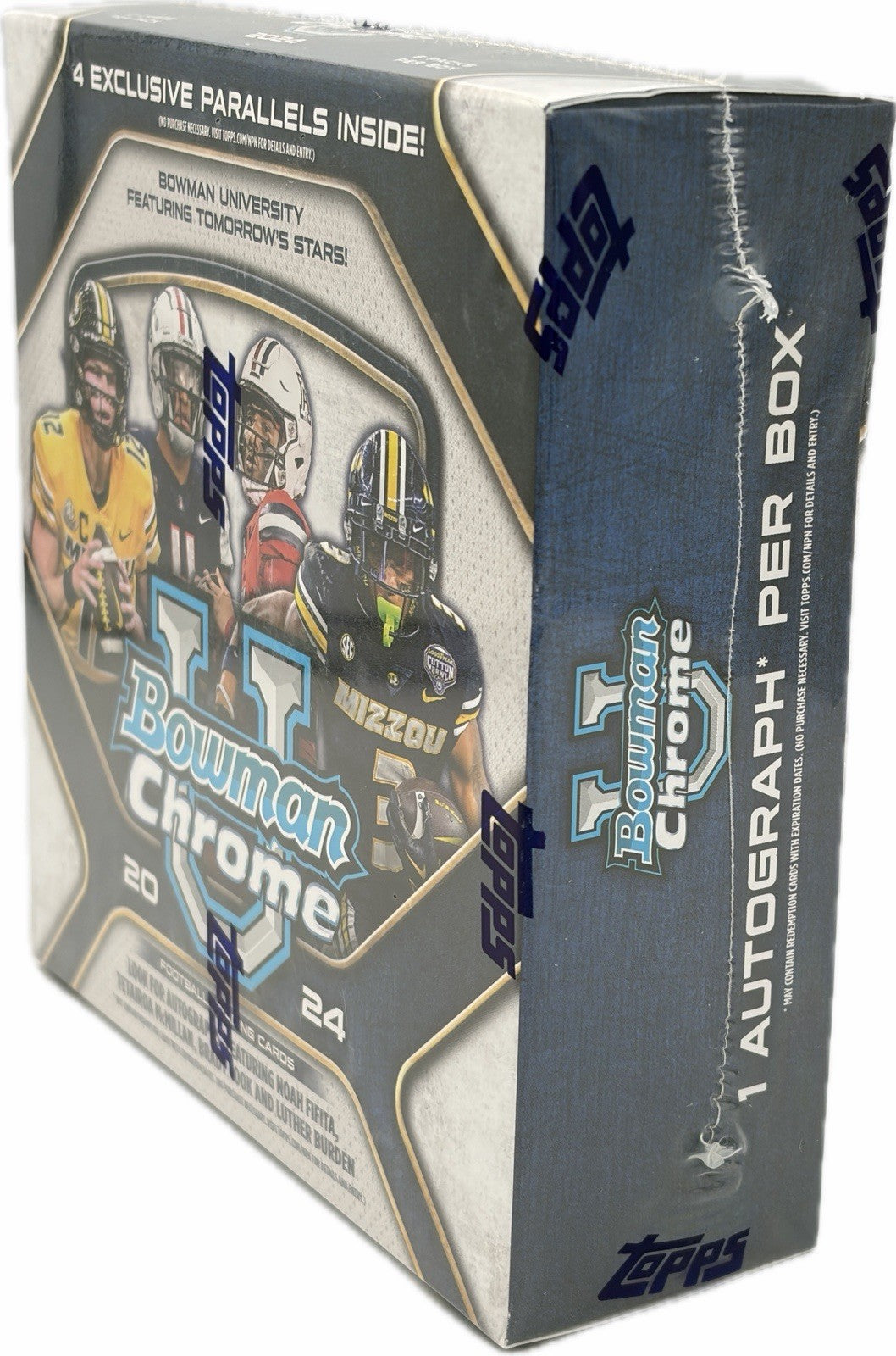 2024 BOWMAN UNIVERSITY CHROME FOOTBALL MEGA BOX