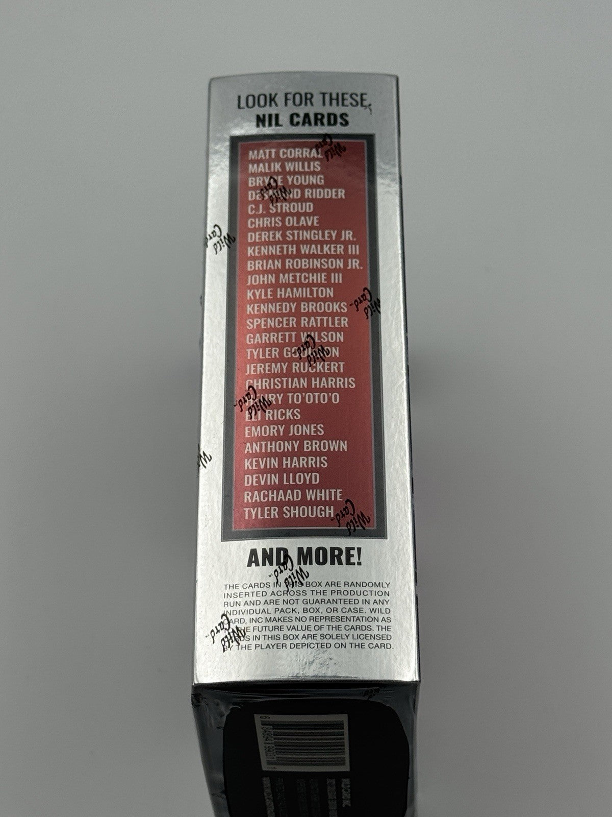 2021 Wild Card Alumination NIL Collegiate Edition Football Hobby - 8 Autographs