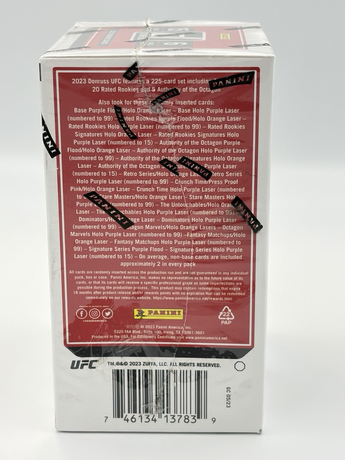 2023 PANINI DONRUSS UFC 6-PACK BLASTER BOX NEW