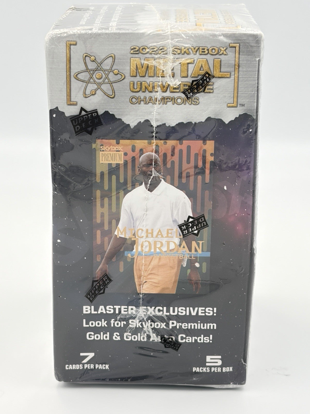 New SkyBox 2022 Metal Universe Champions Blaster Box Sealed