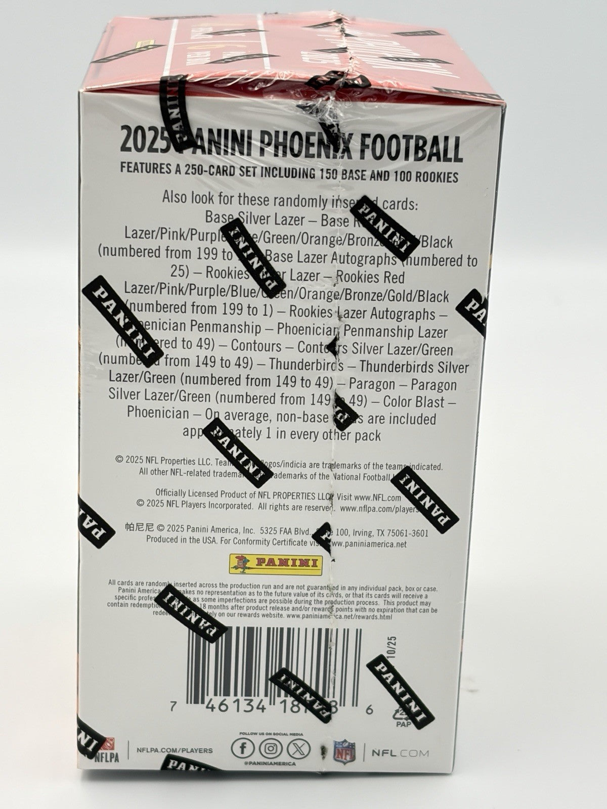 2025 PANINI PHOENIX FOOTBALL BLASTER BOX NEW